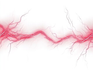 Dynamic Crimson Energy: An Abstract Poster Design for Sports Interiors, Featuring Sharp Lines and Glowing Tendrils to Evoke Movement and Power in Your Space