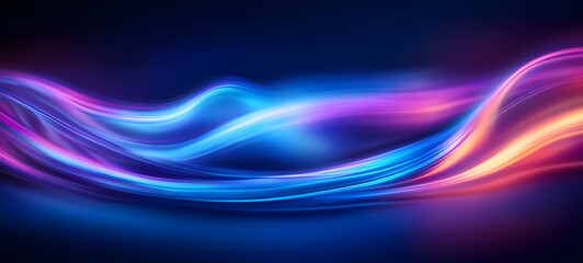 Fototapeta premium Energy Light Lines Flow