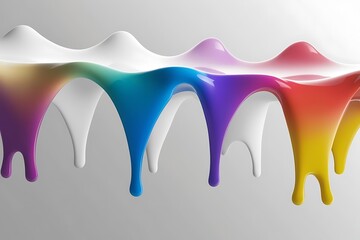 Naklejka premium Liquid marble textured backgrounds. Wavy psychedelic backdrops. Abstract painting for web design or print. Good for cards, covers, and business presentations. Vector illustration 