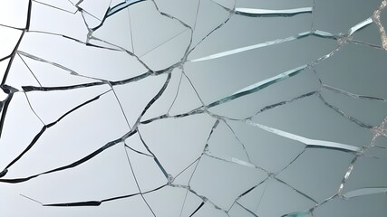 Obraz premium cracked glass