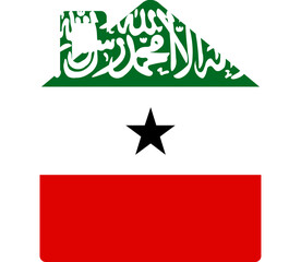 Home Shape Of Icon SOMALILAND Flag