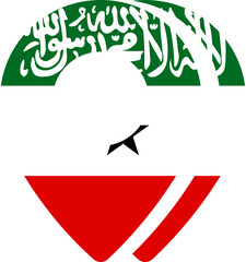 SOMALILAND flag on Map Icon