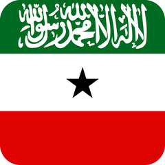 SOMALILAND Flag Square Icon