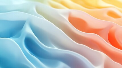 Obraz premium a calm gradient of complementary colors, photorealistic, HD, AIG51A.