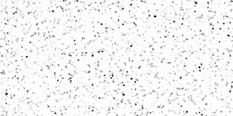 Terrazzo flooring consists of chips of marble texture. quartz surface white, black for bathroom or kitchen countertop. white paper texture background. rock stone marble backdrop textured illustration.