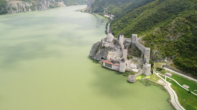 Golubac Fortress Djerdap National Park Serbia