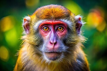 Obraz premium Diverse Monkey Species Captured in Stunning Photographs Showcasing Their Unique Characteristics