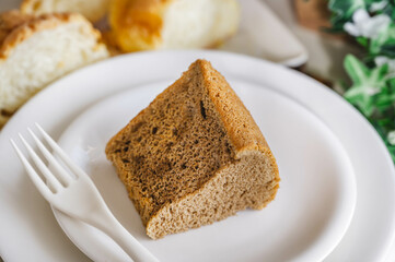 米粉のシフォンケーキ　コーヒー味