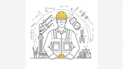 building with precision expert builders and engineers in action, equipped with tools and knowledge for successful construction projects