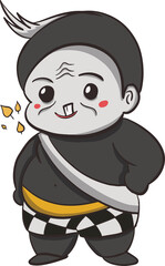 cartoon wayang day, traditional form of puppet theatre play