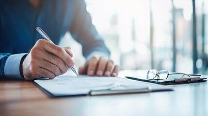 Naklejka premium Business Owner Collaborating with Financial Advisor on Loan Application - Exploring Personalized Banking Services for Business Growth Strategies
