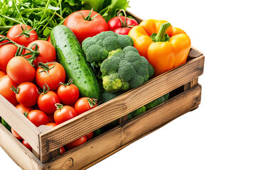 Collection of eatable vegetables, die cut transparent PNG.