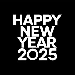 Unique Logo, vector, quote Designs for a Happy New Year 2025