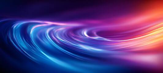 Fototapeta premium Energy Light Lines Flow