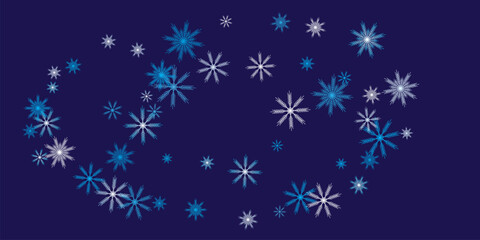 christmas background with snowflakes