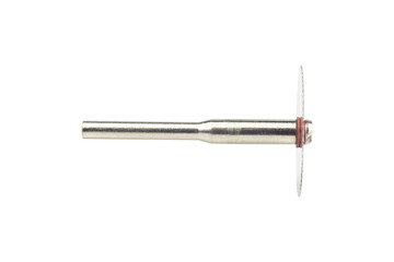 saw blade for hand engraver isolated from background