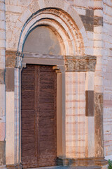 Fototapeta premium Entrance gate the monastery of San Tomé