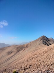 landscape in the desert