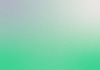 Grainy noisy background, abstract color gradient shape, glowing green and light cream color noise texture banner design