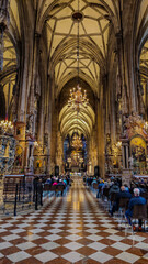 Obraz premium Sunday Mass - Vienna 