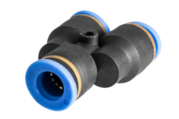 Pneumatic Push In Fittings for Air/Water Hose and Tube Connector, die cut transparent