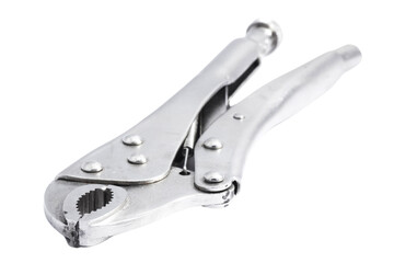 Irwin Vise Grip Straight Jaw Locking Pliers, die cut transparent.