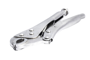 Irwin Vise Grip Straight Jaw Locking Pliers, die cut transparent.