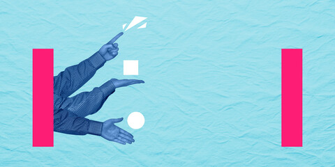 Abstract Business Concept Creative People Design Art Surreal Illustration Artwork