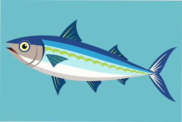 Large butter-fish on white background