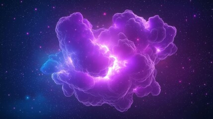 Colorful Swirling Clouds of Particles Creating Abstract Patterns and Dynamic Motion