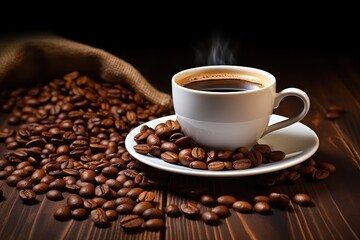 Coffee cup drink table refreshment.