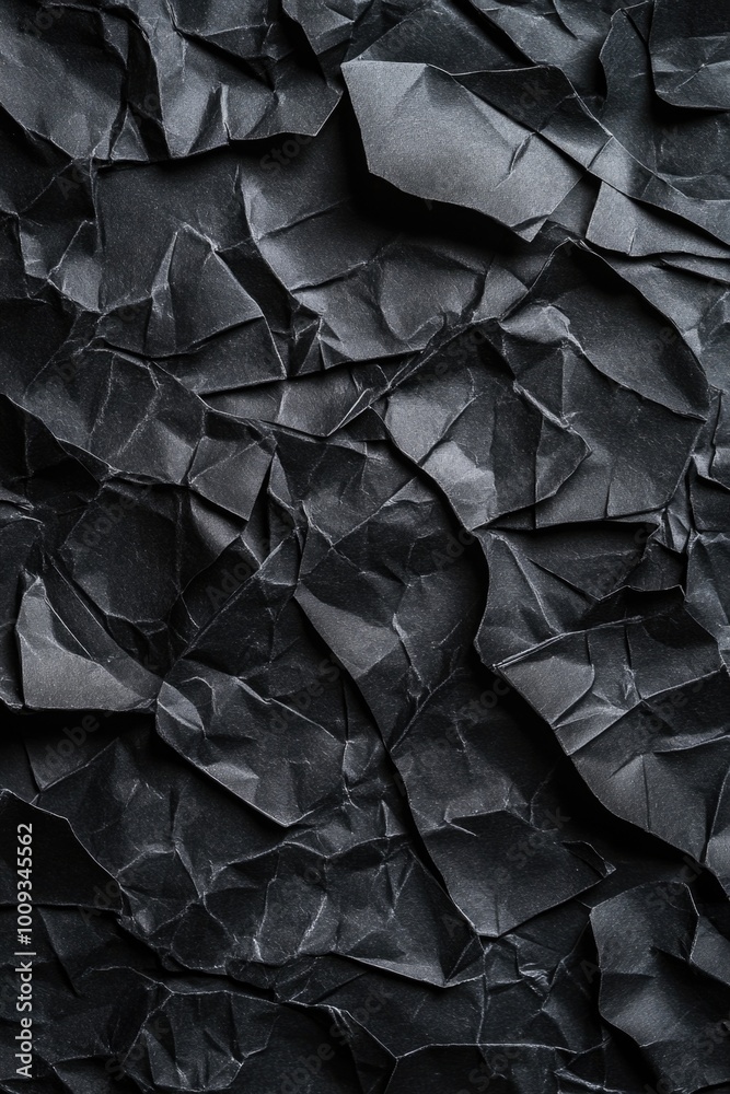 Poster Close-up shot of a piece of black paper with no additional context