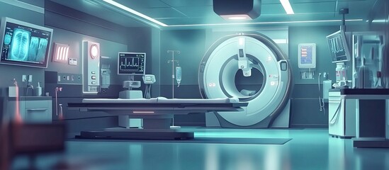 Modern MRI Room