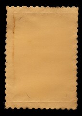 Fototapeta premium Blank vintage postage stamp backgrounds paper rectangle.