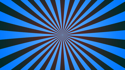 Fototapeta premium Background with rays in blue tones