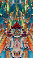 Abstract background wallpaper. Ethnic pattern. Mixtures of oil paint. Trendy hand painting canvas. Wall decor and Wall art prints Idea. 3D Texture. Art object