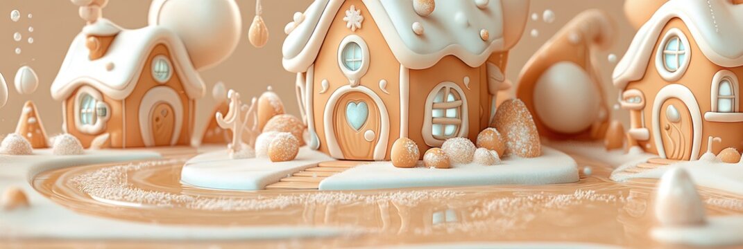 3D animated cartoon Santa's Village, 