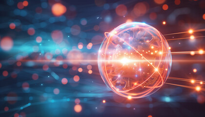 abstract background with circles