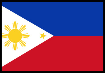 PHILIPPINES Flag rectangle Icon