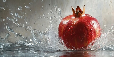 fresh pomegranate