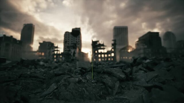 The end of the war. Peace after the war. New life after disaster. Terrible consequences of a terrible war