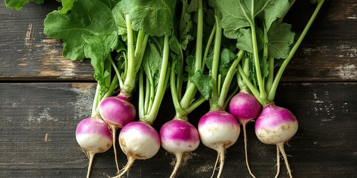 fresh turnips 