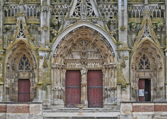 La basilica di Notre-Dame di L'Épine, Champagne, Marna - Francia