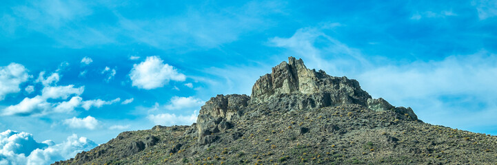 Fototapeta premium Patagonia landscape mountains, rio negro, argentina
