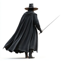 Dark Figure with Sword