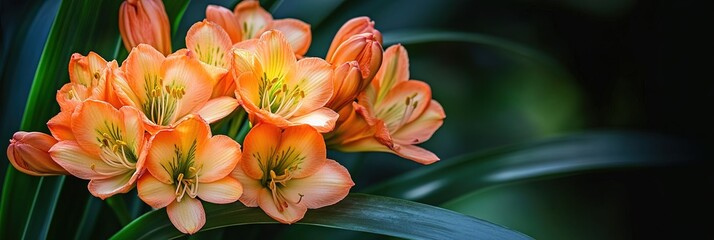 clivia flowers