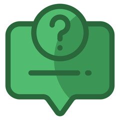 Faq Bubble Icon For Design Element