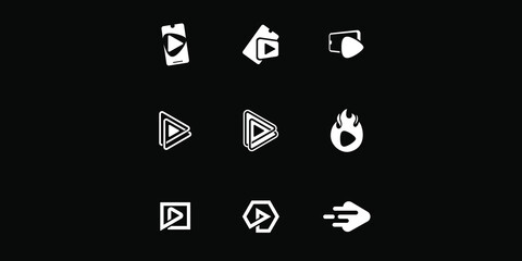 Star Logo Design isolated on white background