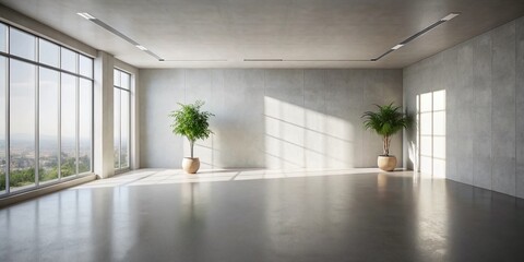 Obraz premium Serene Empty Space with Soft Textures and Natural Lighting for Minimalist Aesthetic Design Ideas