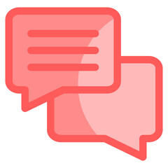 Chat Bubble Icon For Design Element
